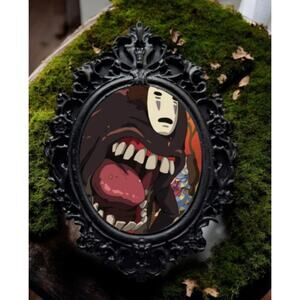 No Face Pin - Spirited Away Back Pack & Purse Adornment No Face Keepsake